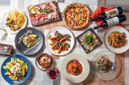 All-you-can-drink plans are also available.