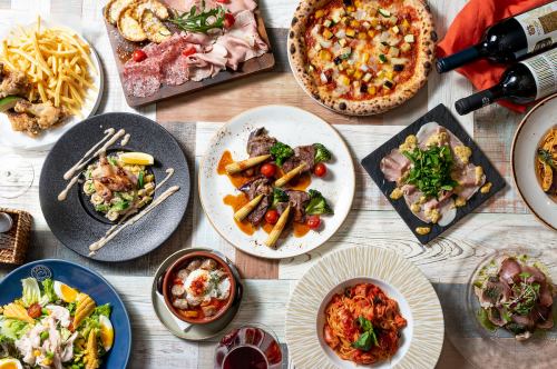 We also have a variety of plans with all-you-can-drink options, with over 80 types of drinks available.