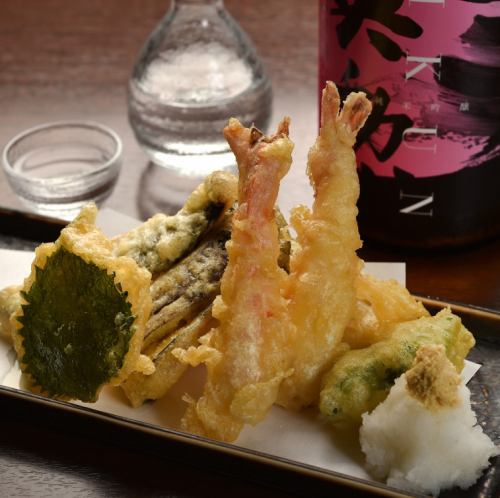 Assorted tempura