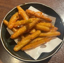 Deep-fried burdock root