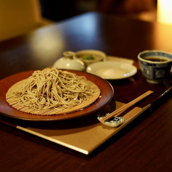 The owner's special "Ni-hachi Soba"