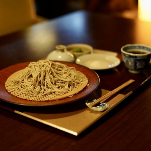 The owner's special "Ni-hachi Soba"