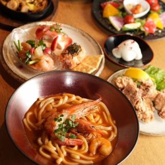 90-minute all-you-can-drink included [WAO after-party course after 9 PM] WAO-style meatballs and other <5 dishes> 3,500 yen (tax included)