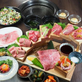 【ご予算応相談◎】《おまかせコース》8000円~！飲放付，肉多め，テラスで…等々ご相談も可能☆