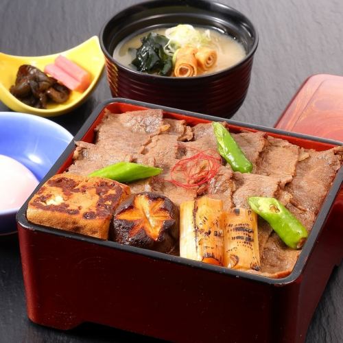 Hitachi beef sukiyaki rice bowl