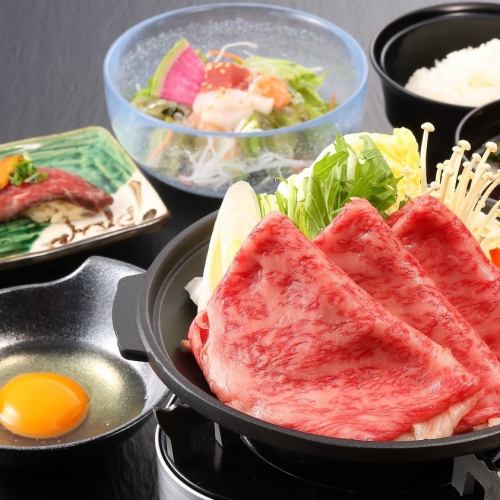 Hitachi beef selection set menu