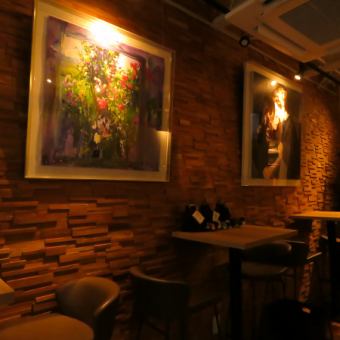 テーブル席　2名様掛け×3席