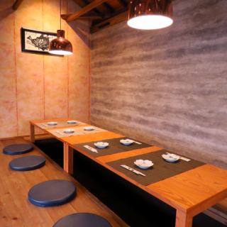 At the popular sunken kotatsu seats, you can take off your shoes and enjoy your meal in a comfortable position, so you can relax and have a lively conversation. I'll enjoy having this.We also offer an all-you-can-drink course that is perfect for banquets, so please enjoy the taste of [Miyabiya] at a great price! Please feel free to contact us ◎