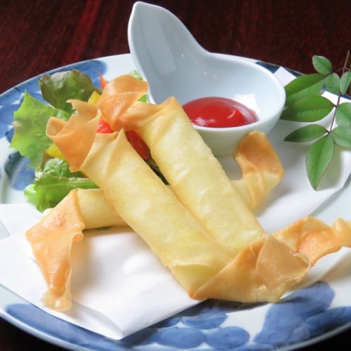 Cheese spring roll