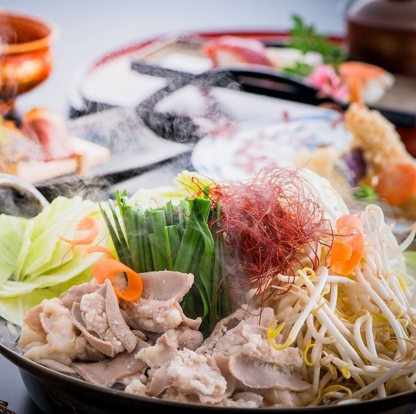 Enjoy carefully selected ingredients...we have a wide selection of meat and fish.Private rooms can also be rented for banquets.