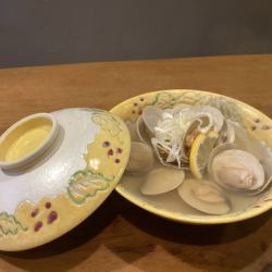 ハマグリ酒蒸し