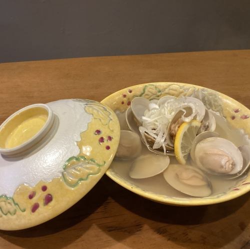 ハマグリ酒蒸し