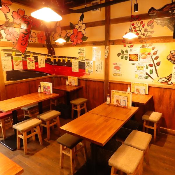If you come to Omiya Station, please stop by "Omiya Beef Tongue Iroha".We have seats on the 1st and 2nd floors.Seats that can seat two or more people are also suitable for girls' parties and mothers' parties ◎ In addition, it can be reserved for up to 40 people, so it can be used for various scenes such as large company banquets, reunions, and after-parties. Recommended for.Please feel free to call us.