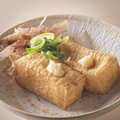 揚げたて厚揚げ