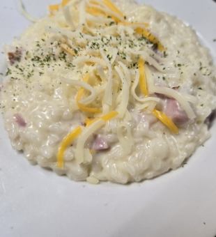 クリームチーズリゾット