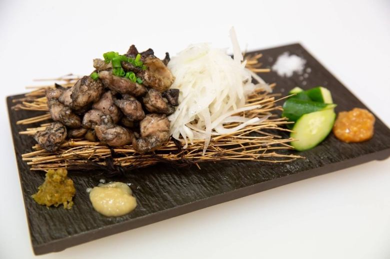 【あまみ】奄美地鶏の炭火焼