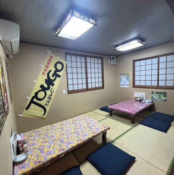 【ご家族様にもオススメ☆座敷のお席もございます】のんびりとおくつろぎいただける座敷のお席のご用意もございます◎ご家族様でのご利用や、お子様連れのお客様にも安心してご利用いただけます♪美味しいお料理やお酒をごゆっくりお楽しみいただくのにもピッタリです！是非美味しい島の食材をゆったりとご堪能下さい！