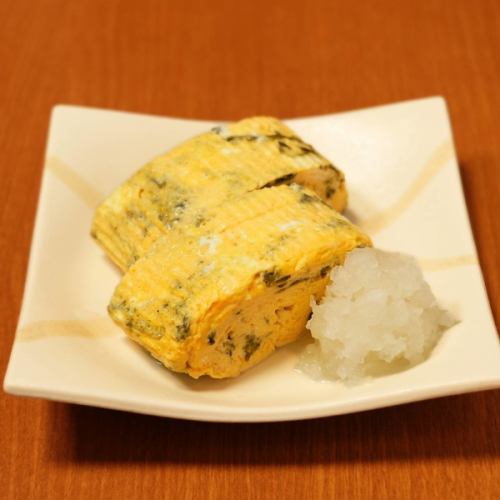 あおさの出汁巻き玉子