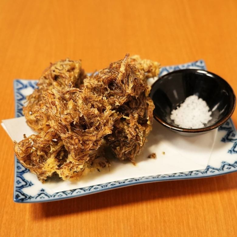 もずくの天ぷら