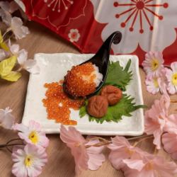 いくら梅おろし