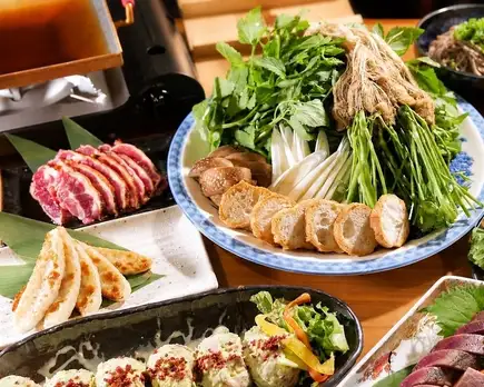 名物！せり鍋を味わう全7品120分飲み放題付き『せりいちコース』6000円