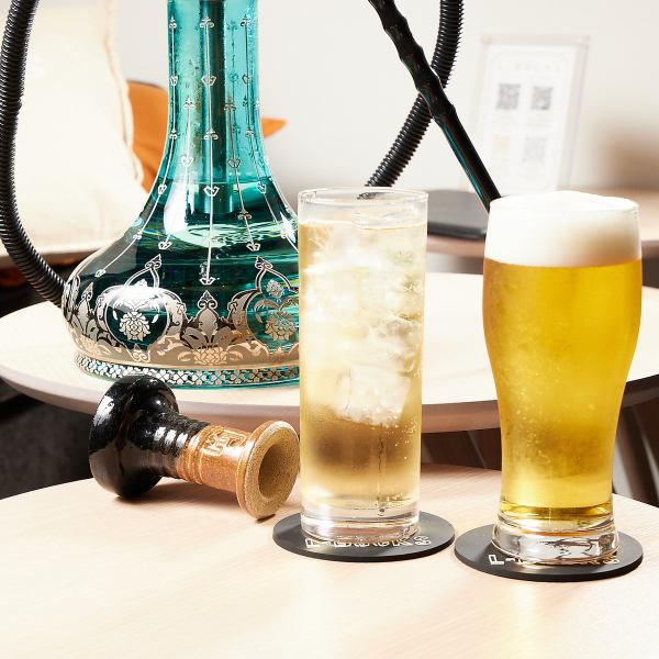 [For those who want to enjoy shisha alcohol] 2-hour all-you-can-drink course♪