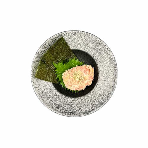 本まぐろのなめろう