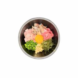 まぐろとさばの海鮮石焼きビビンバ