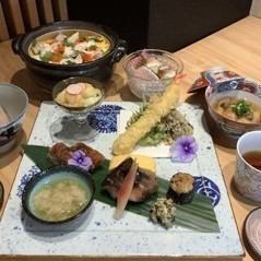 【◇平日限定ランチ】お昼のミニコース 季節の土鍋御飯　2,000円(税込)