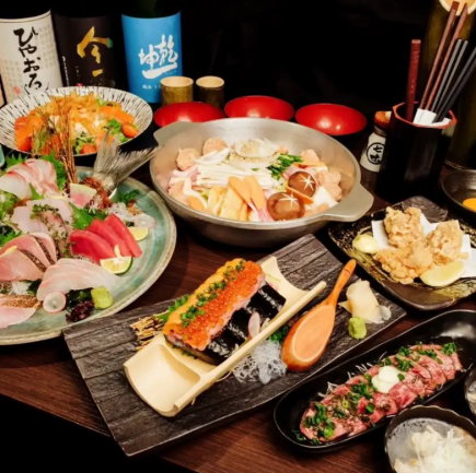 記念日などお祝いの席にも最適◎贅沢メニューを堪能できる! 6,000円コース※お食事のみ
