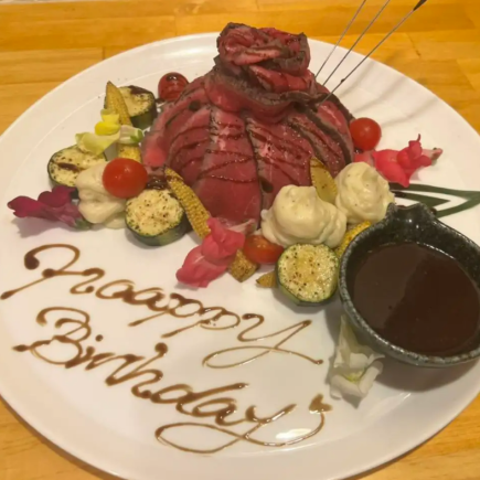 【期間限定】破竹特製ローストビーフケーキ付き席のみ予約　クーポン利用で3000円→2000円