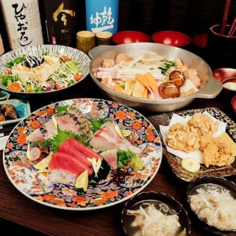【料理のみ】極上の味わい!ちゃんこ鍋満喫コース◆5000円(税込)