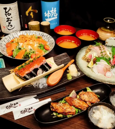 【요리 만】 호화 재료의 향연! 호화 요리 코스 ◆ 5500 엔 (세금 포함)