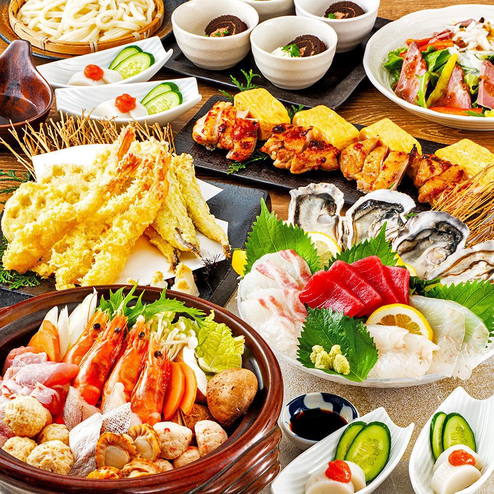 飲み放題付のコースも充実！4000円からご用意しております♪