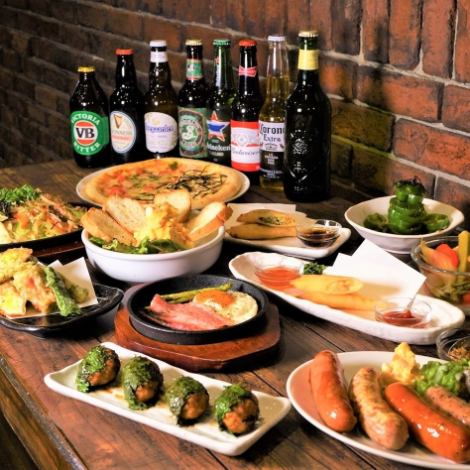 BAKU Satisfaction Course ☆ Includes 8 dishes + all-you-can-drink (100 minutes)! Use coupons from 4,300 yen to 3,800 yen♪