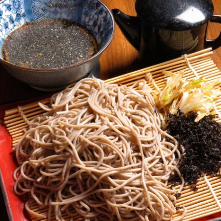 ガツンと煮干＆柚子のニボ蕎麦 中