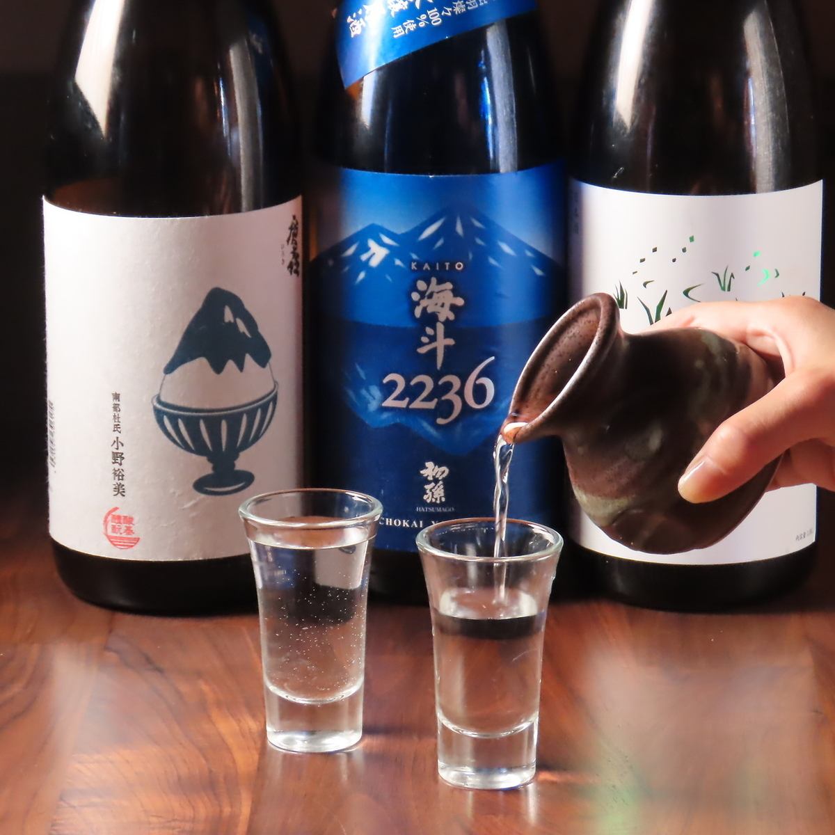 エビス、岩手の地酒、さらにはワイン・焼酎など豪華飲み放題！