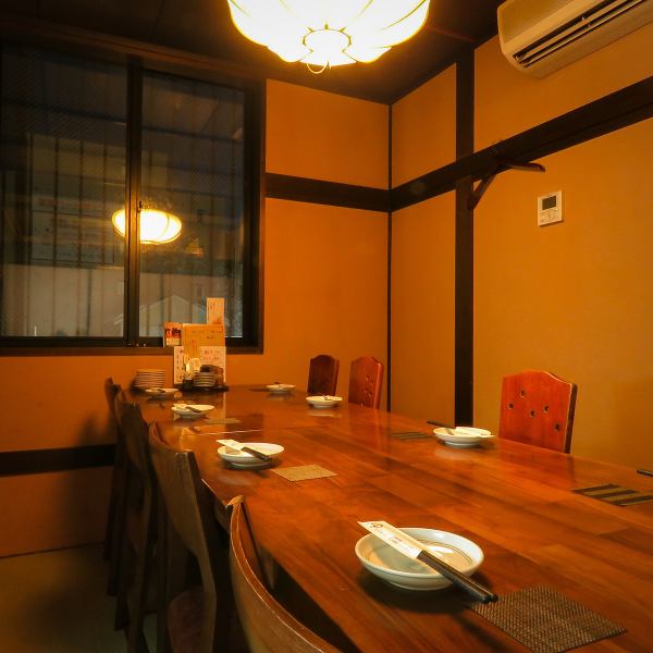 【完全個室完備】数に合わせて様々なタイプの個室が充実！和モダンなゆ家石垣別邸をぜひお楽しみください。落ち着いた時間をお楽しみ下さい。