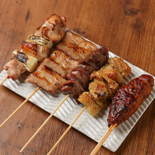 Skewers also available from 150 yen!