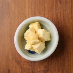 Miso-marinated cheese