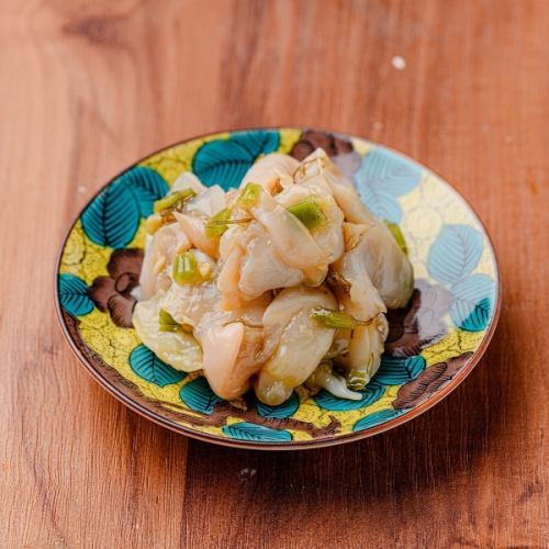 Homemade crushed wasabi