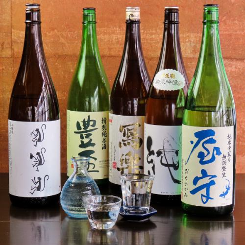 日本酒、焼酎、梅酒に果実酒といった日本のお酒