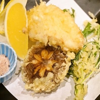 White fish tempura