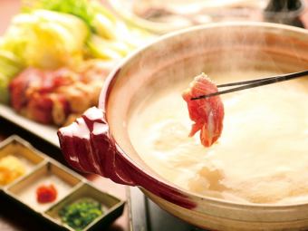 Great for all kinds of parties♪ [Extreme] Mizutaki hotpot course 8,000 yen◆2 hours of all-you-can-drink Japanese sake and shochu included!◆