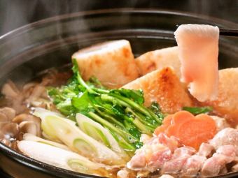 Great for various parties♪ [Kiwami] Winter limited Kiritanpo hot pot course 8,000 yen◆2 hours of all-you-can-drink sake and shochu included◆
