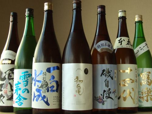 Sake and shochu are enriched