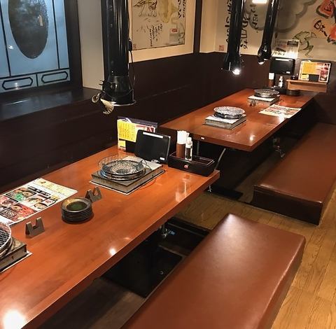 火锅和烤肉都可以享用♪♪Horigotatsu座位最多可容纳24人！