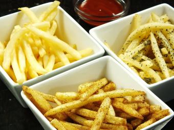 Various french fries