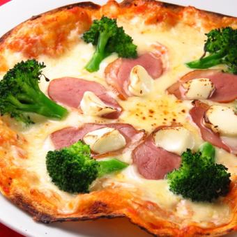 Duck pizza