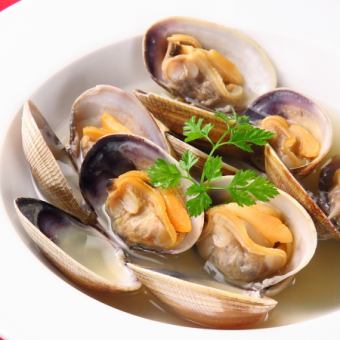 Steamed bamboo clam